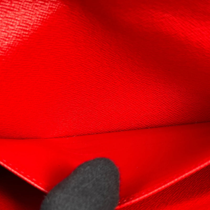 Louis Vuitton モノグラム キャンバス ポルトフォイユ サラ 長財布 ロングウォレット - ブラウン × レッド - 35056