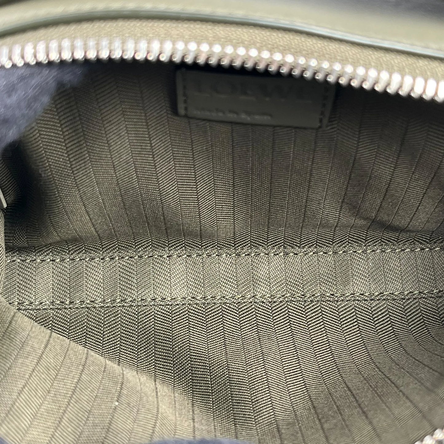 LOEWE Mini Camera Cross Body Bag Shoulder Bag - Khaki 