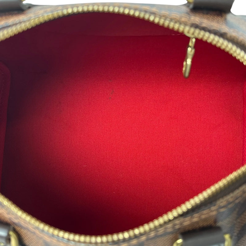 Louis Vuitton ダミエ エベヌ スピーディ25 バンドリエール ハンドバッグ - ダークブラウン