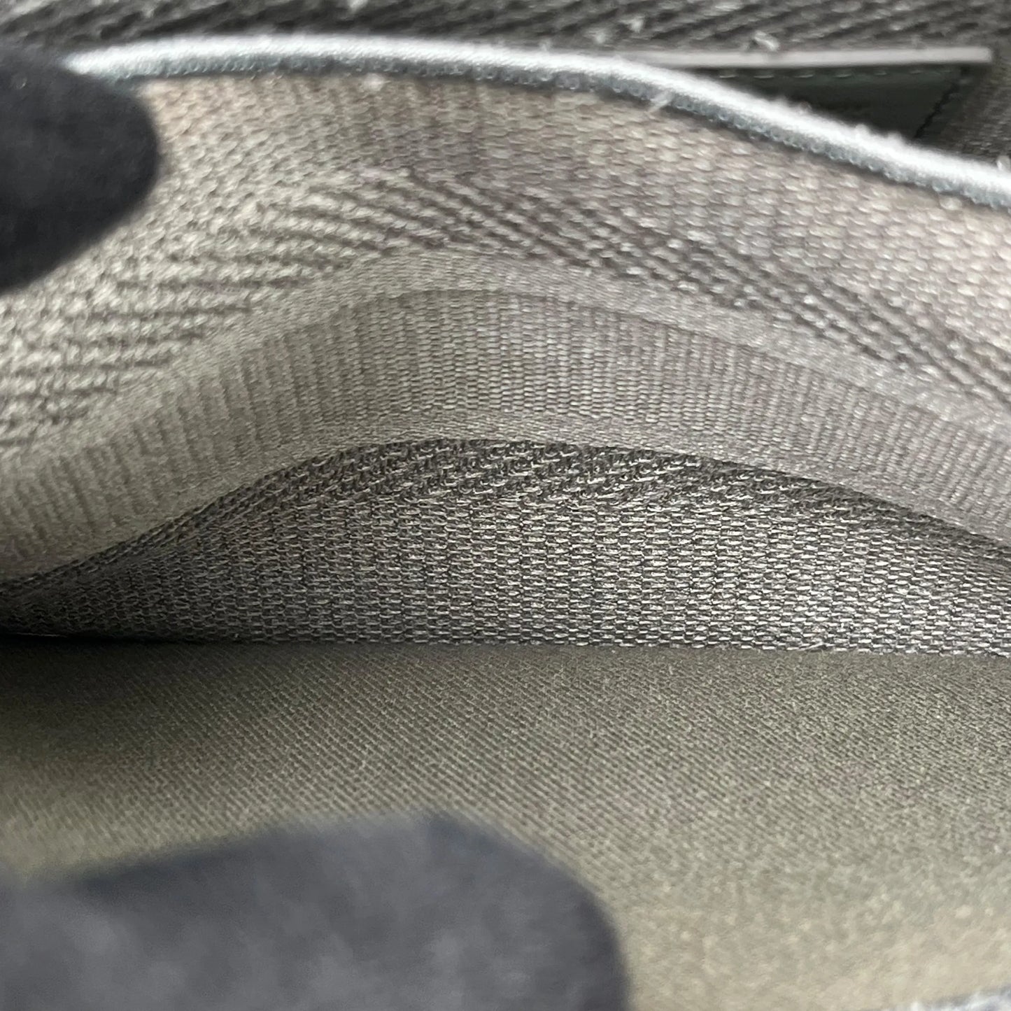 Christian Dior Lady Dior D Lite Hand Bag Shoulder Bag - Gray 