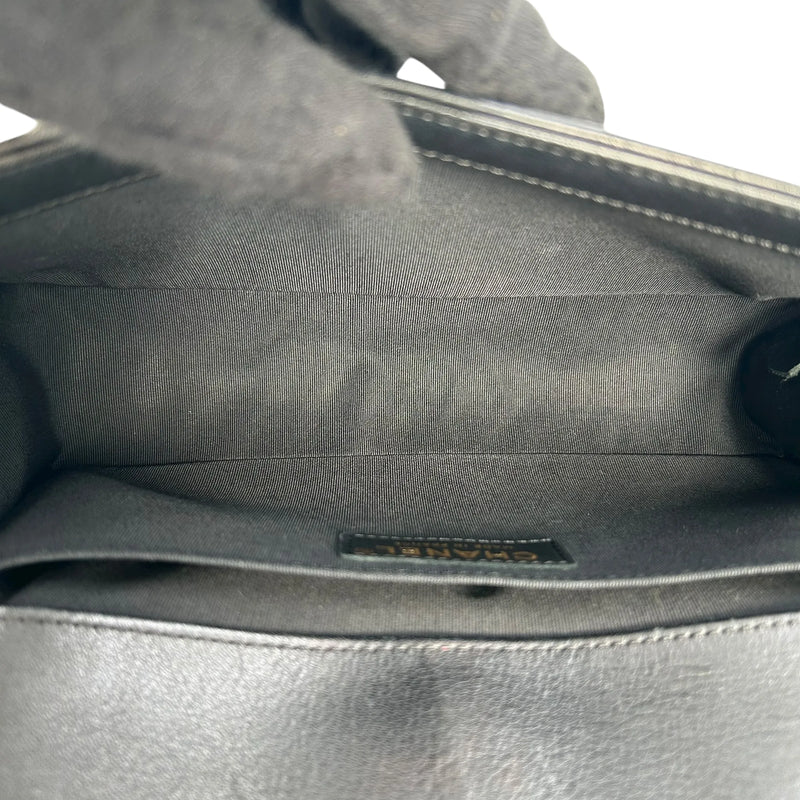 HOLD🔷CHANEL Boy Chanel Hand Bag Shoulder Bag - Black 