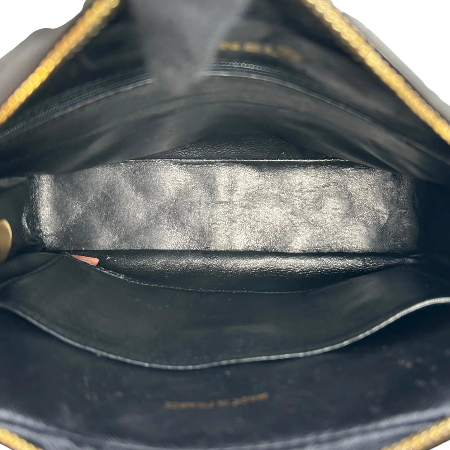 CHANEL Matelasse Tassel Chain Shoulder Bag - Black 