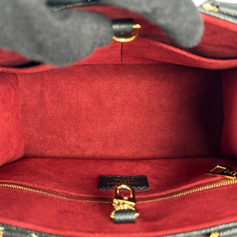 Louis Vuitton Monogram Empreinte On-the-Go PM Handbag/Shoulder Bag - Black 