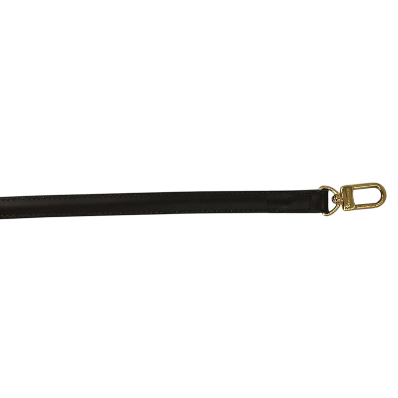 LOUIS VUITTON Leather Shoulder Strap - Dark Brown - 34941 