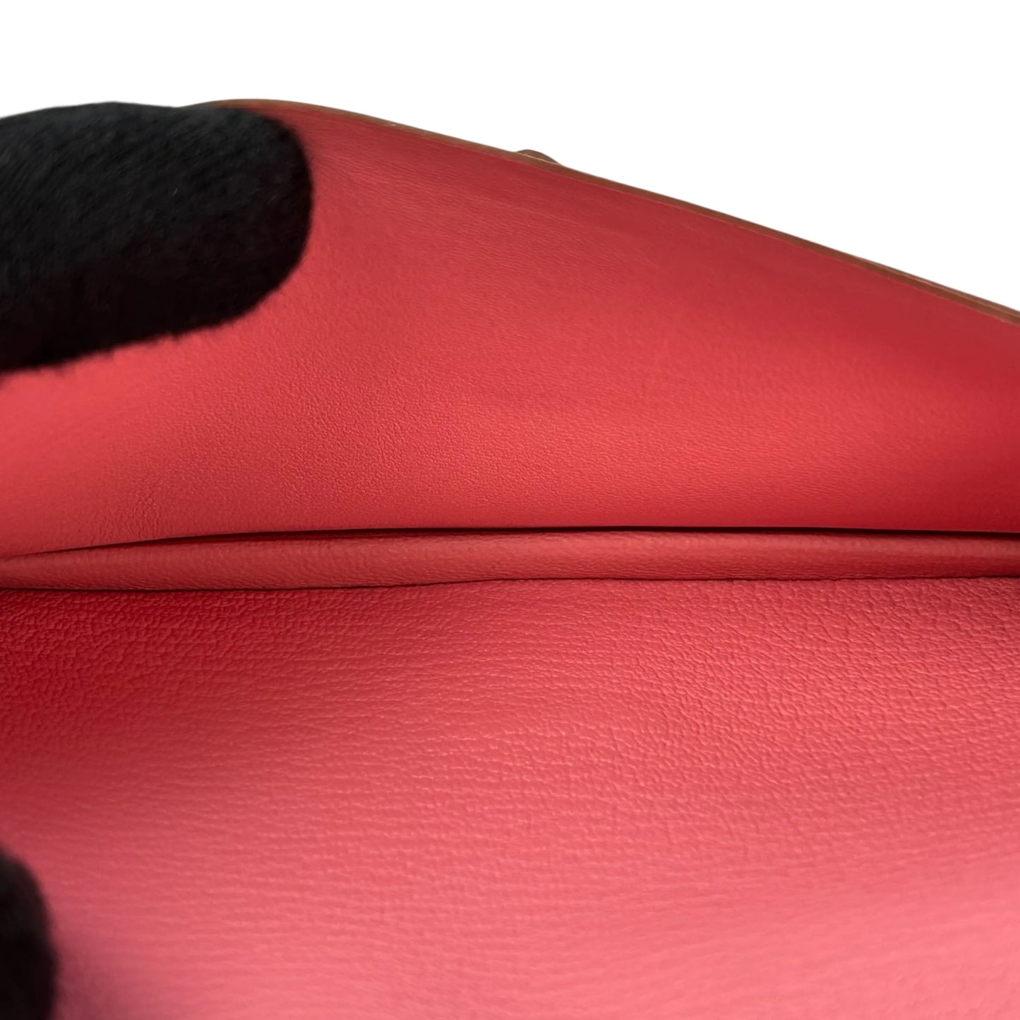 HERMES ベアン スフレ レザー □R刻印(2014年製)  ロングウォレット - ピンク