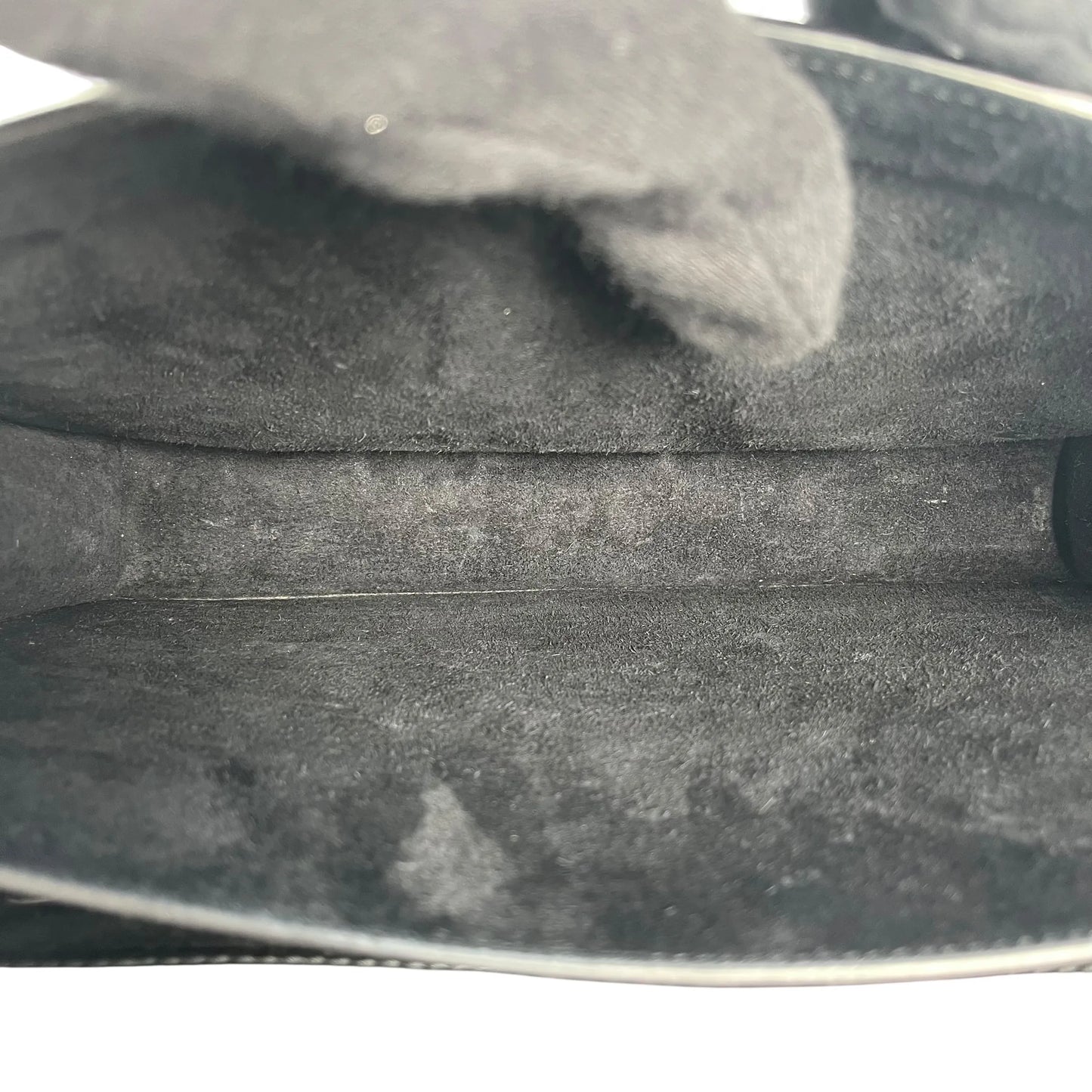 SAINT LAURENT サンセット ミディアム レザー チェーンショルダーバッグ - ブラック