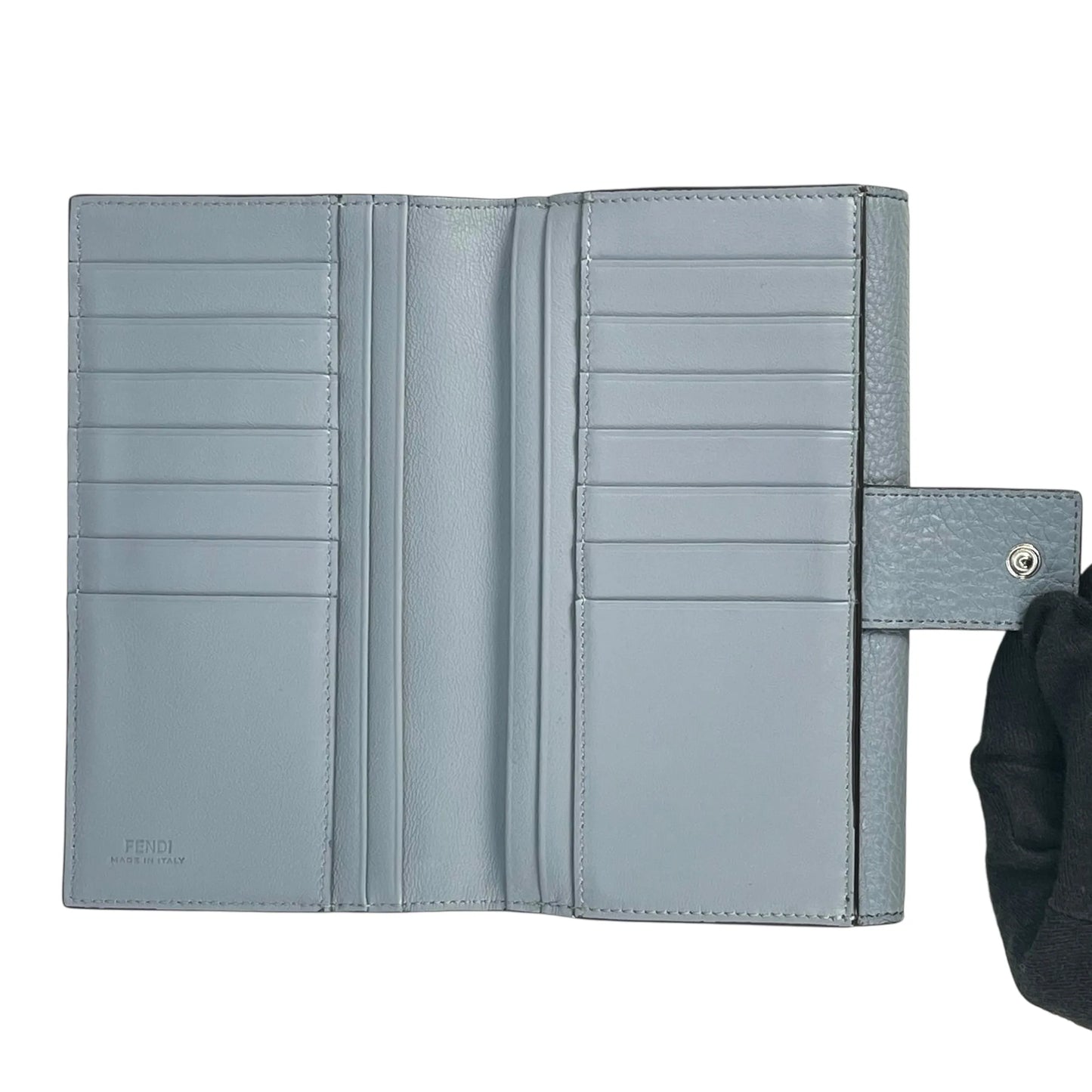 FENDI ピーカブー コンチネンタル ロングウォレット - ブルー