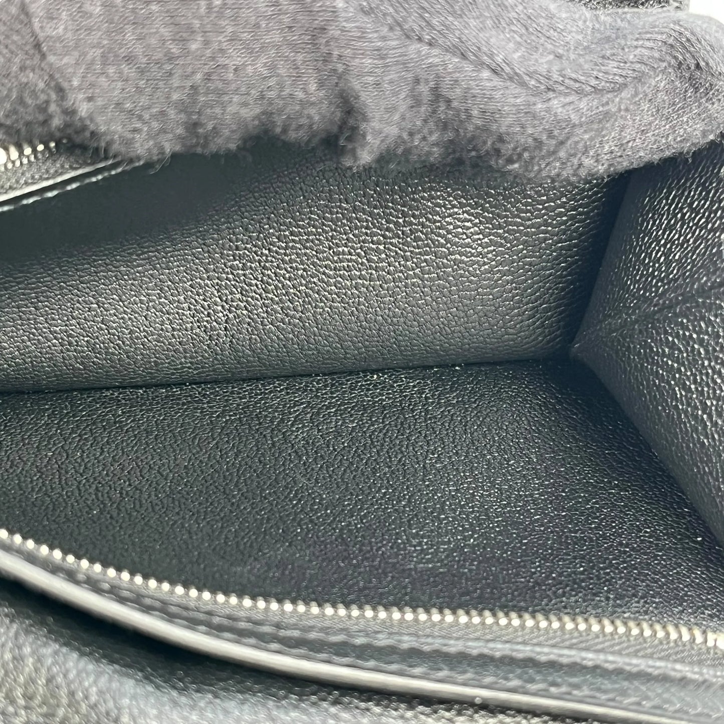 HERMES ベアンスフレ アリゲーター □J刻印(2006年製)  ロングウォレット - ブラック