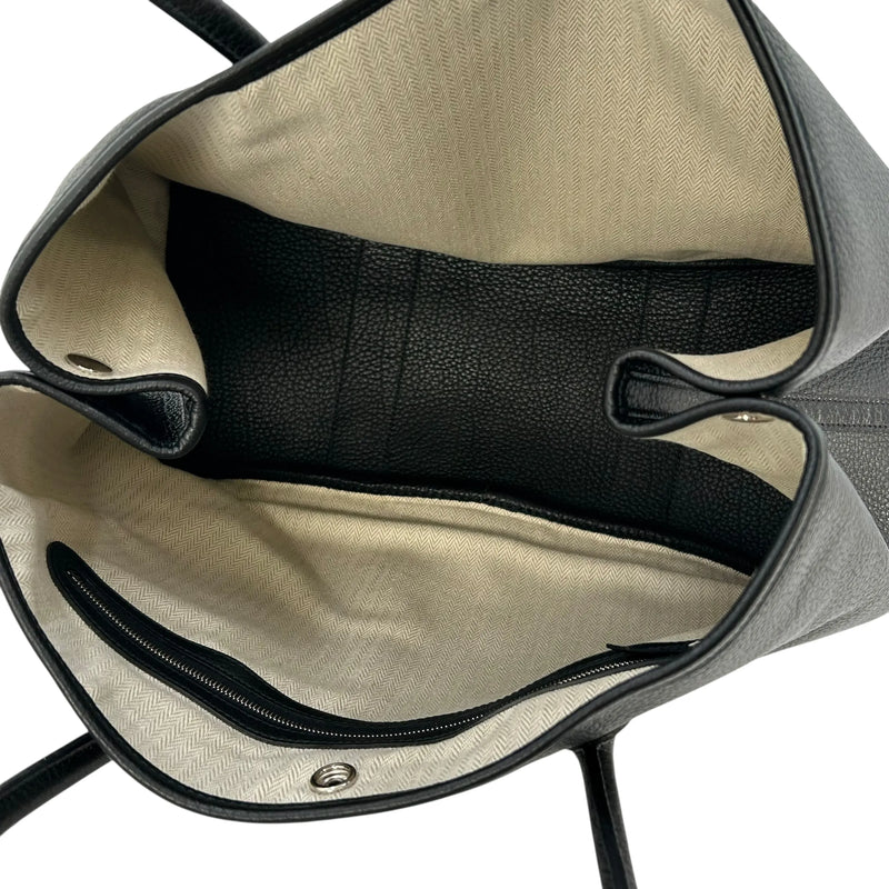 HERMES ガーデンパーティ PM ネゴンダ □L刻印(2008年製) トートバッグ - ブラック