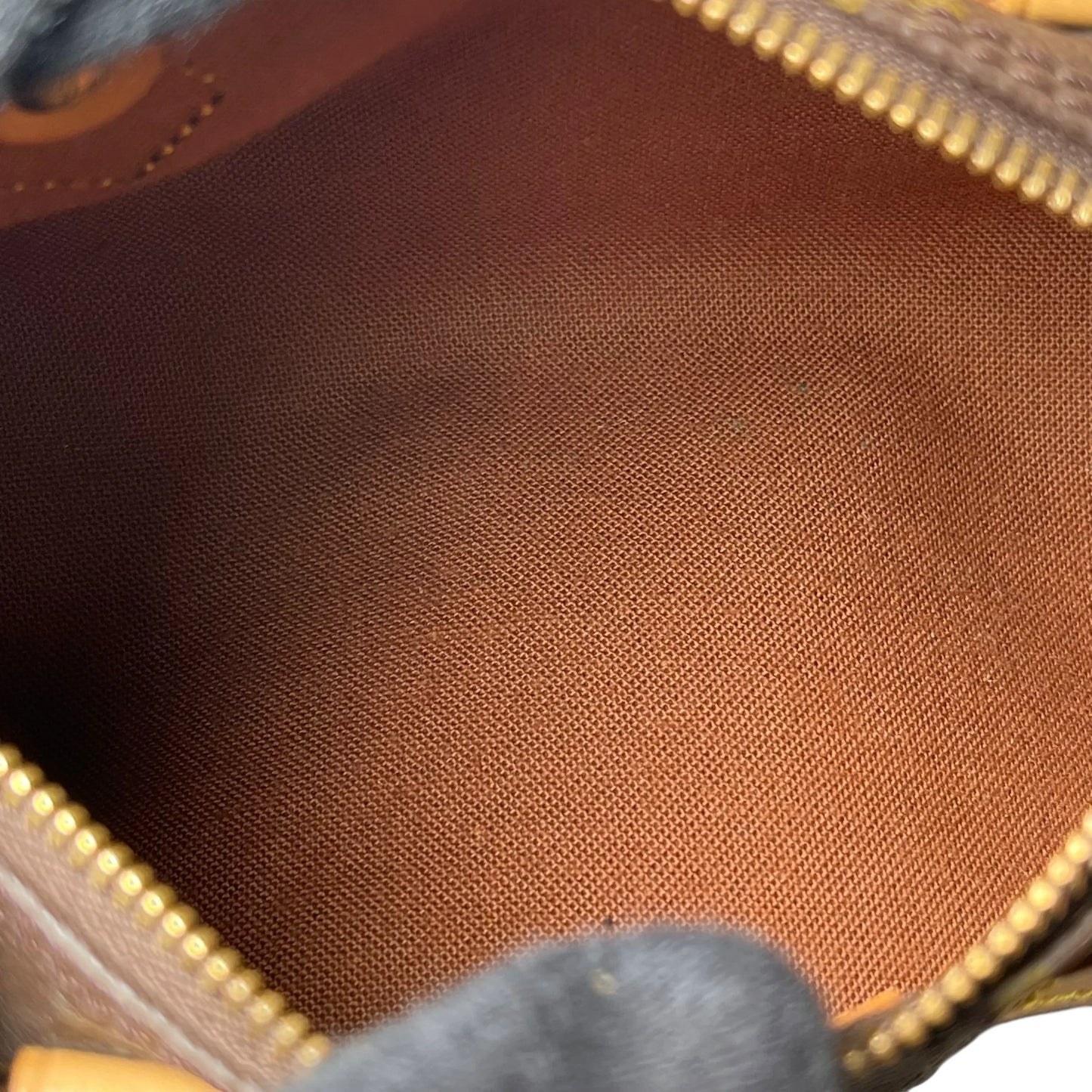 LOUIS VUITTON モノグラム ミニ スピーディ ハンドバッグ - ブラウン