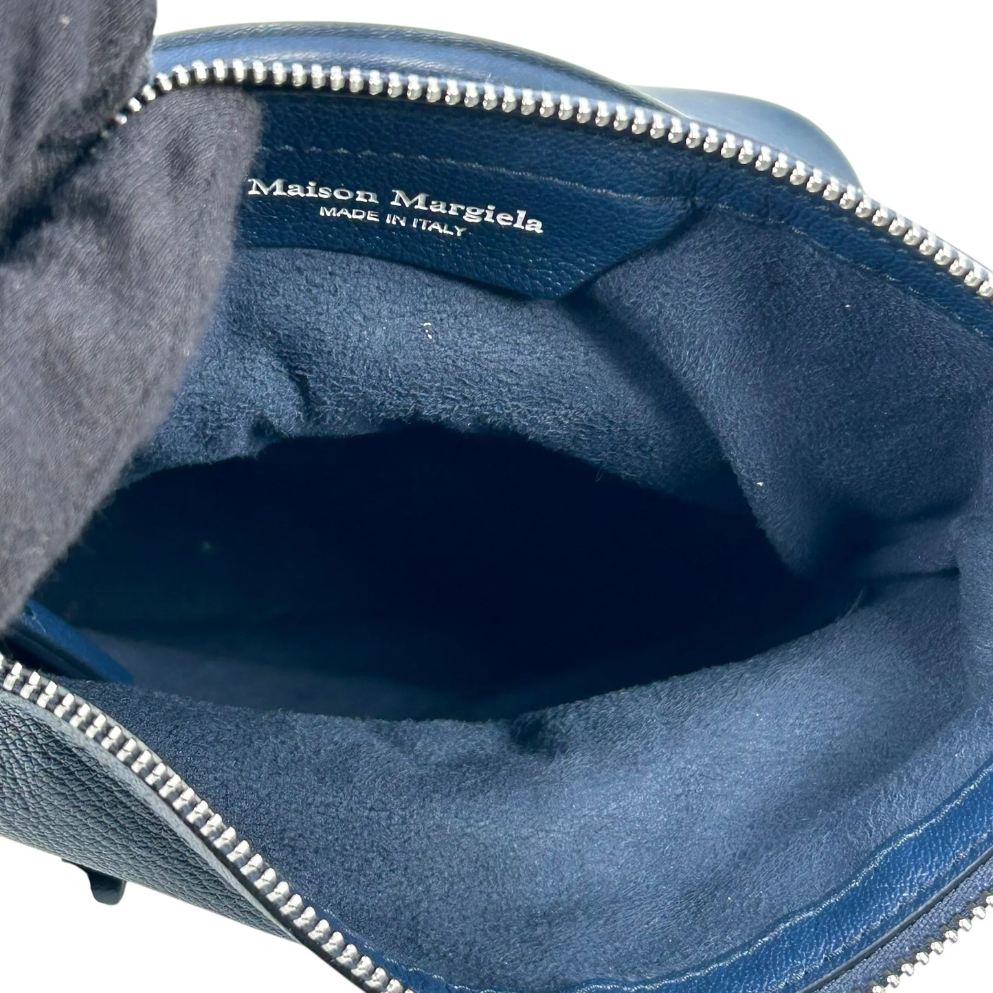 Margiela 5AC Leather Handbag/Shoulder Bag - Navy 