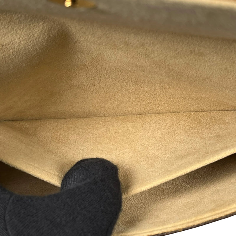 LOUIS VUITTON Pochette Twin GM Monogram Canvas Shoulder Bag - Brown 