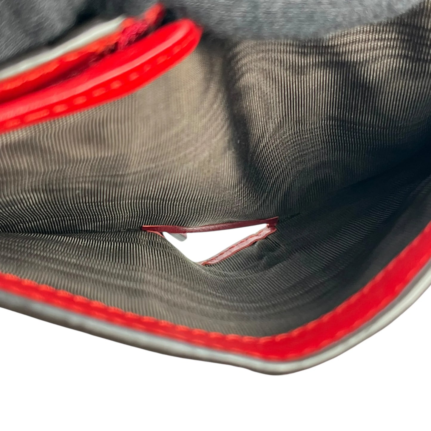 GUCCI GG Supreme Canvas Cherry Bifold Compact Wallet - Beige 