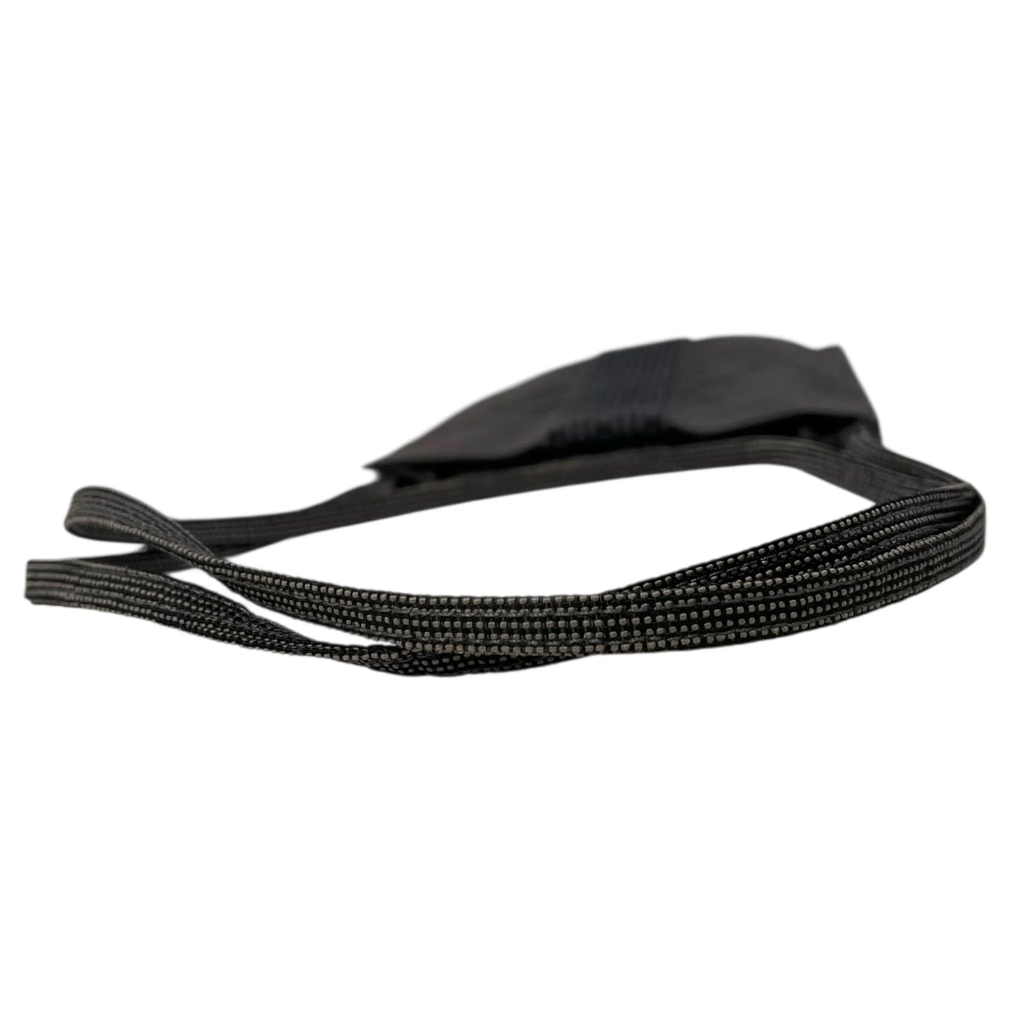 HERMES Air Line Canvas Shoulder Bag - Grey 