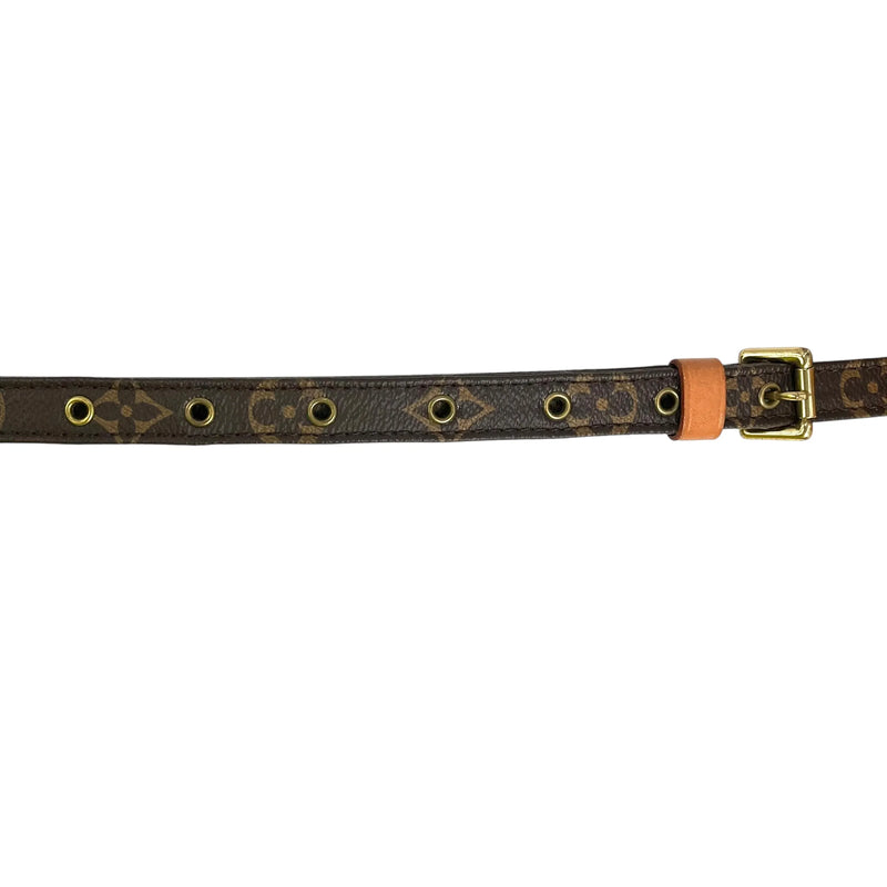 LOUIS VUITTON Monogram Shoulder Strap - Dark Brown
