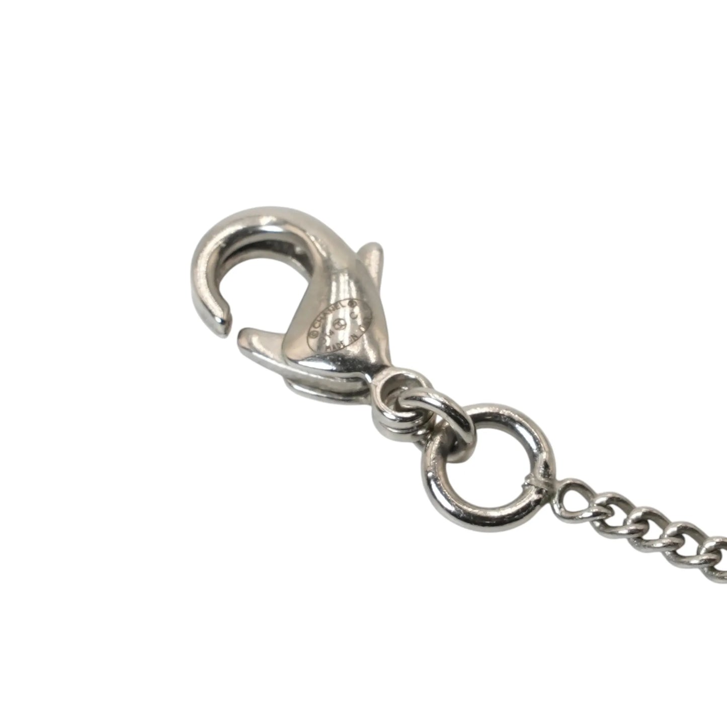 CHANEL ココマーク リボンモチーフ ネックレス - メタル