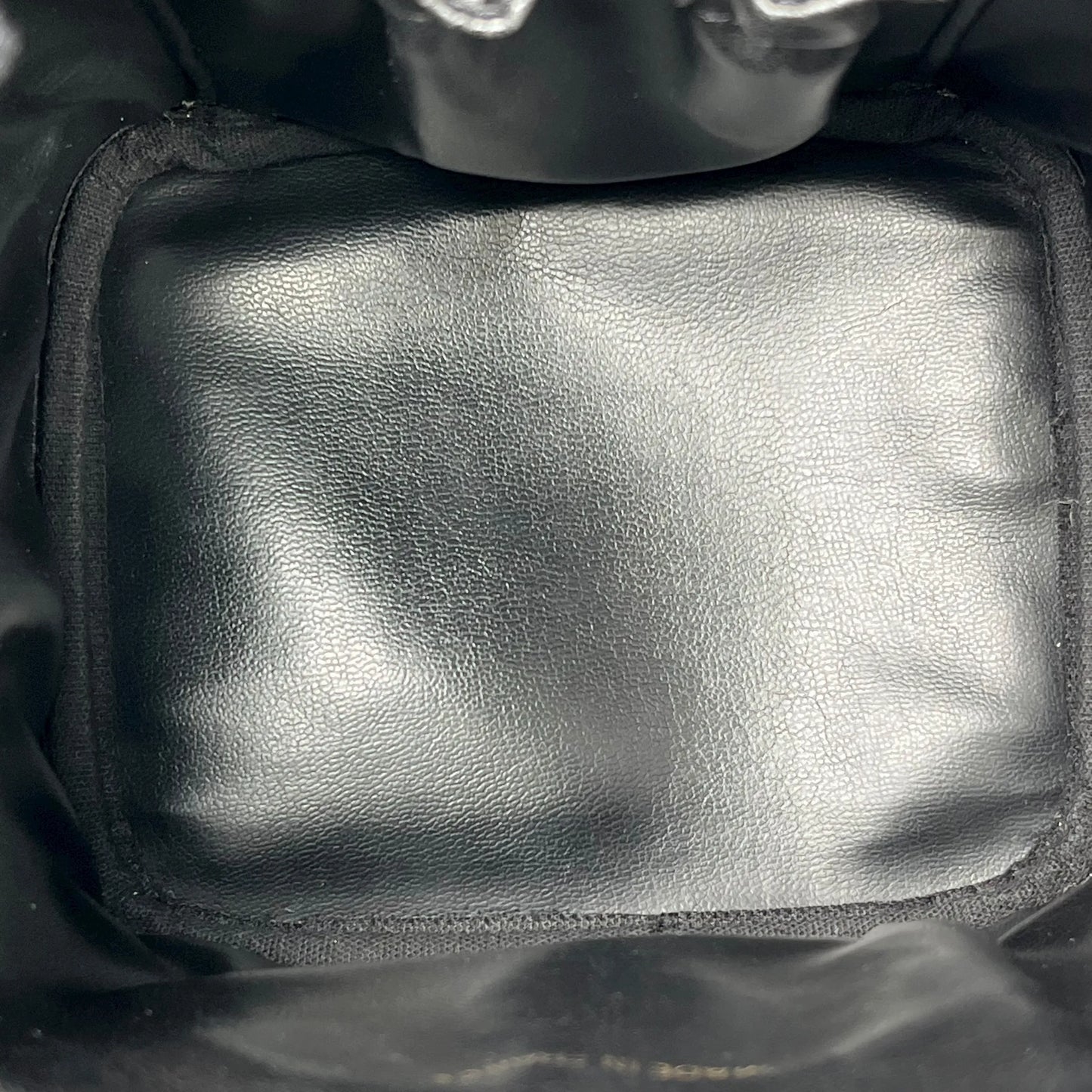 CHANEL キャビアスキン バニティバッグ ハンドバッグ - ブラック