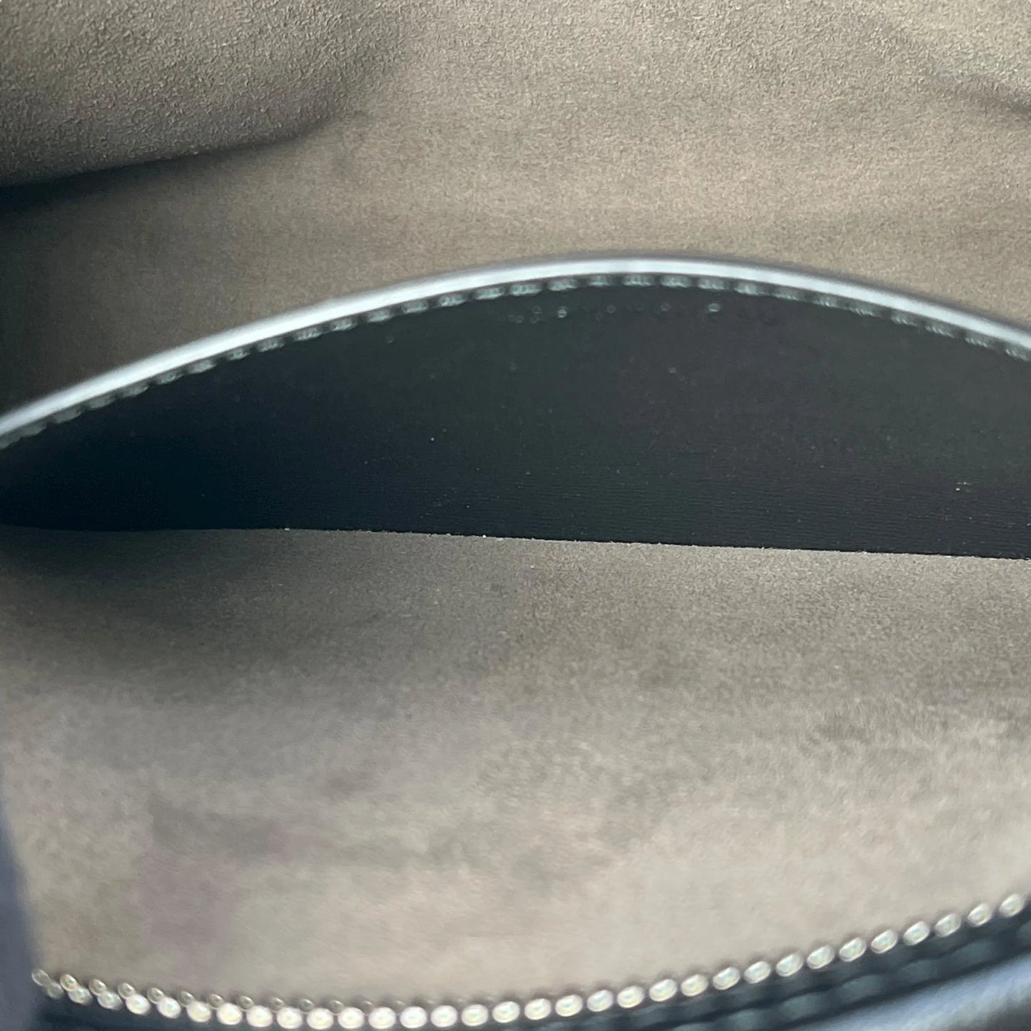 GUCCI GGスプリームキャンバス インターロッキングG クラッチバッグ - ブラック