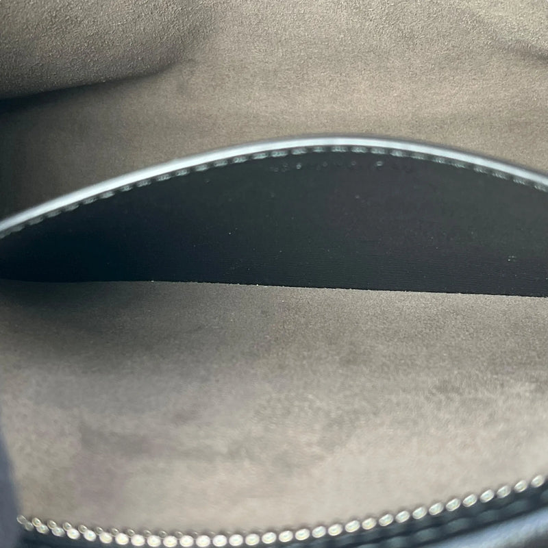 GUCCI GGスプリームキャンバス インターロッキングG クラッチバッグ - ブラック