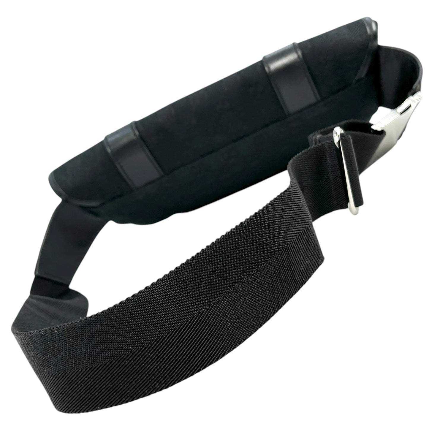 GUCCI GGスプリームキャンバス ボディバッグ - ブラック