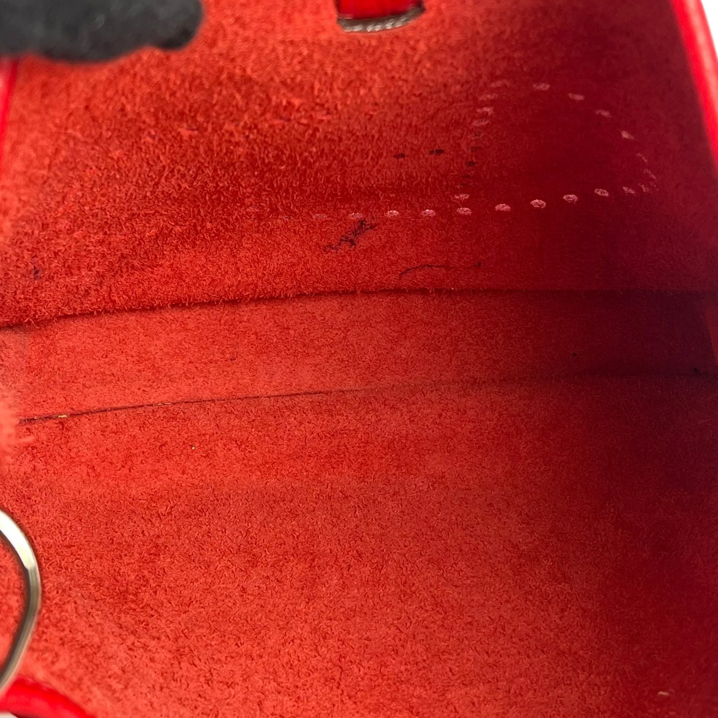 Hermès エヴリン3 PM トリヨンクレマンス T刻印（2015年製） ショルダーバッグ - レッド