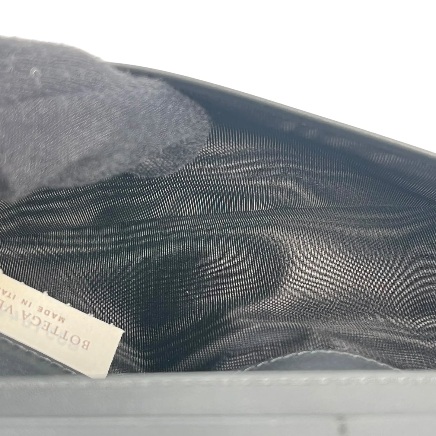 BOTTEGA VENETA Intrecciato Leather Bi-fold Long Wallet - Black 