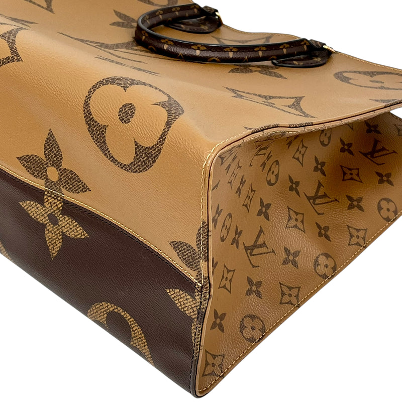 Louis Vuitton Monogram Canvas On-the-Go GM Tote Bag - Brown 