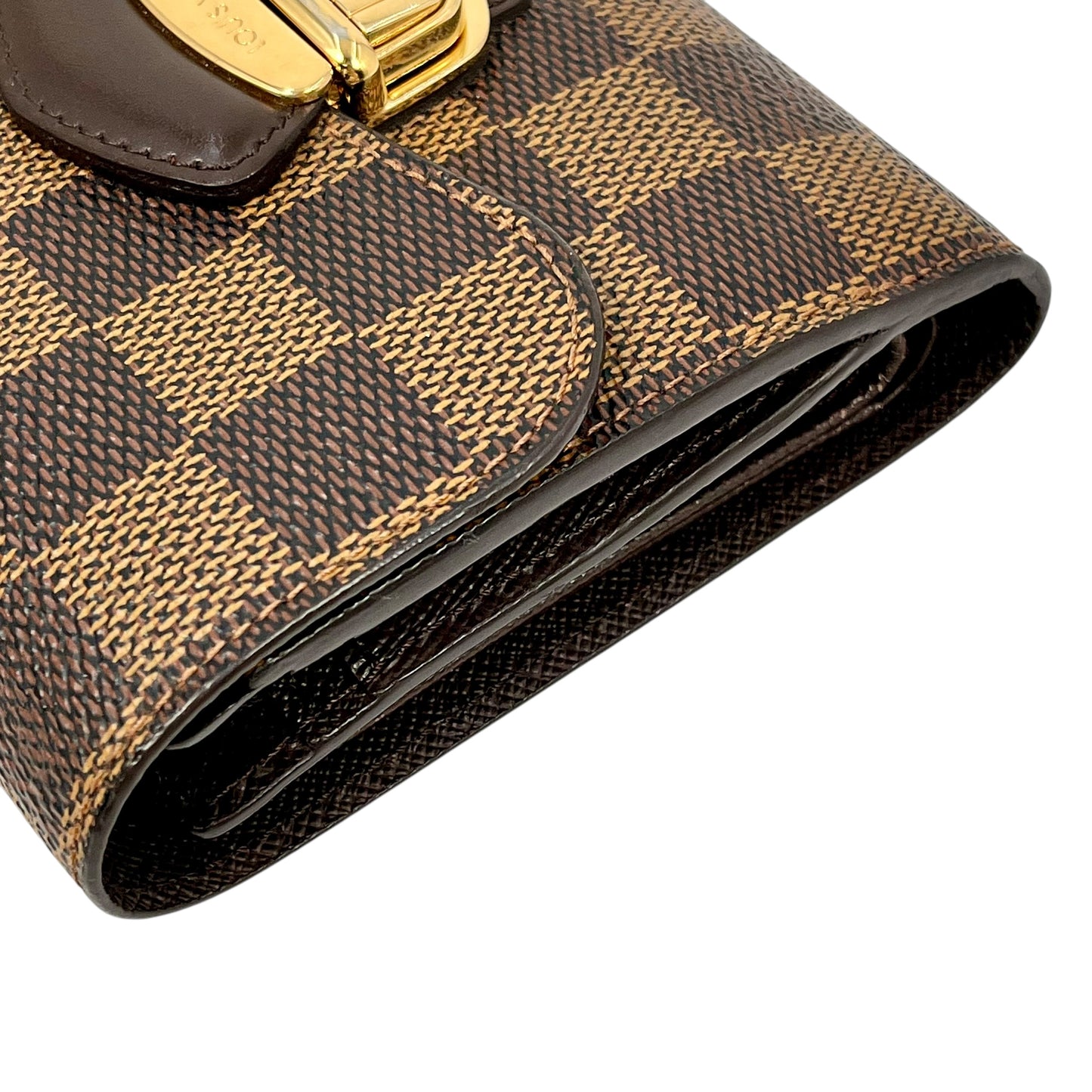 Louis Vuitton ダミエ ポルトフォイユ ジョイ 二つ折り財布 コンパクトウォレット - ダークブラウン