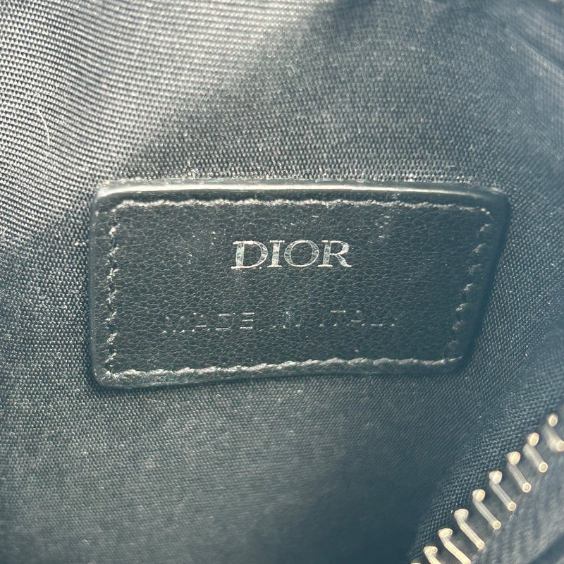 Dior Oblique Rider Micro Pouch Shoulder Bag - Black 