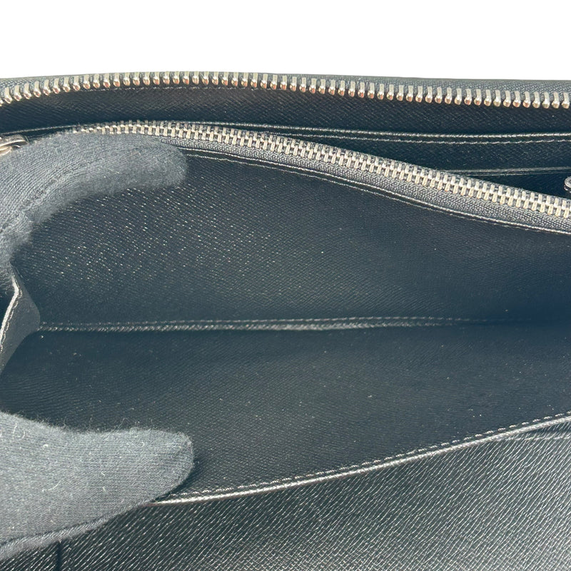Louis Vuitton ダミエ ジッピー オーガナイザー 長財布 - ブラック × グレー