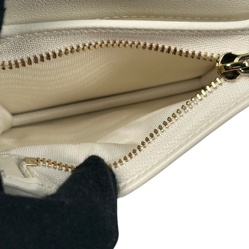 Dior 2020 Heart Light Bifold Compact Wallet - Yellow x Multicolor 