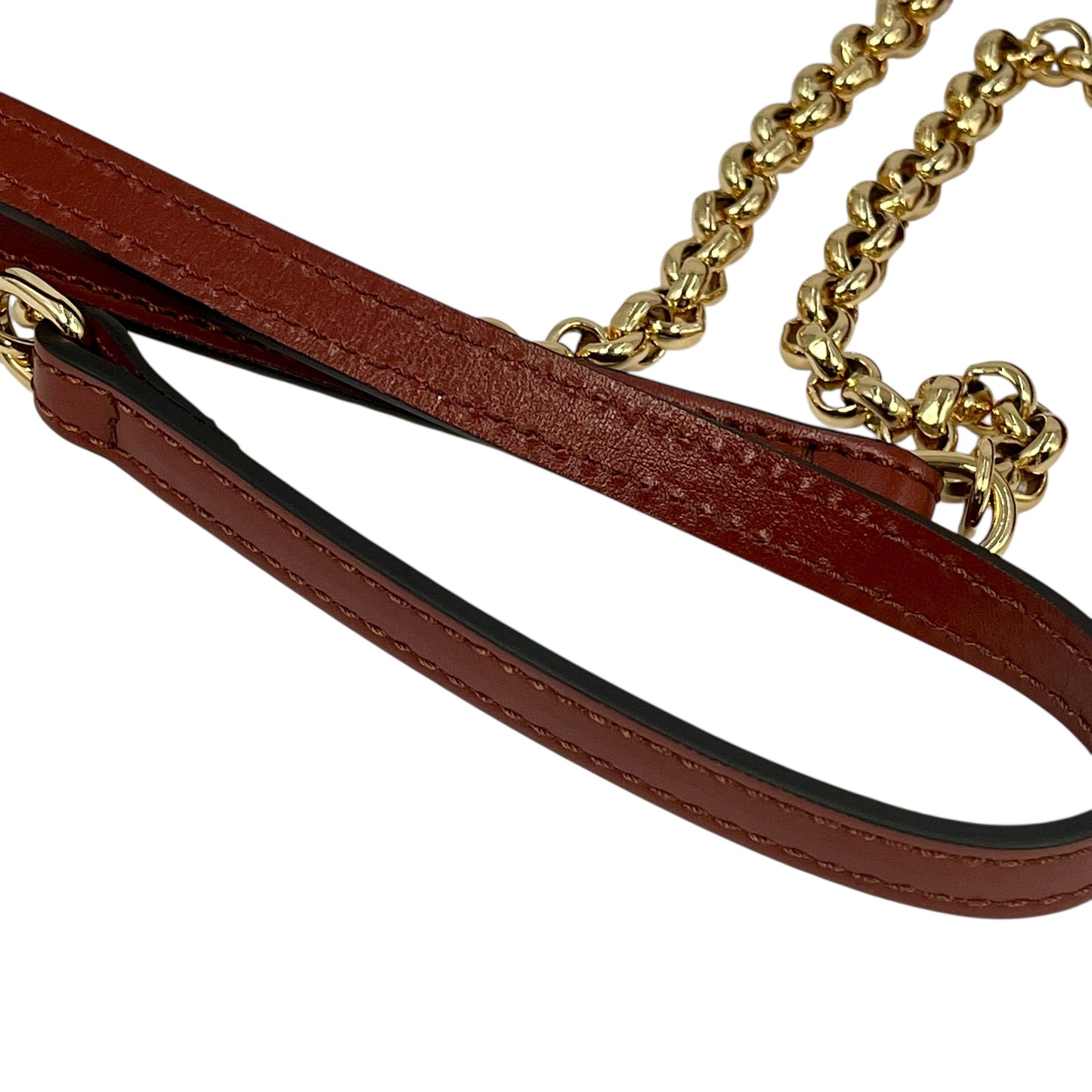 Chloé C Chain Shoulder Bag - Brown 
