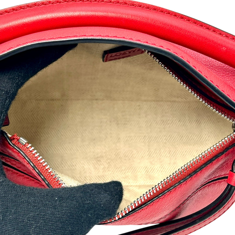 LOEWE パズルバッグ ミニバッグ ハンドバッグ - レッド