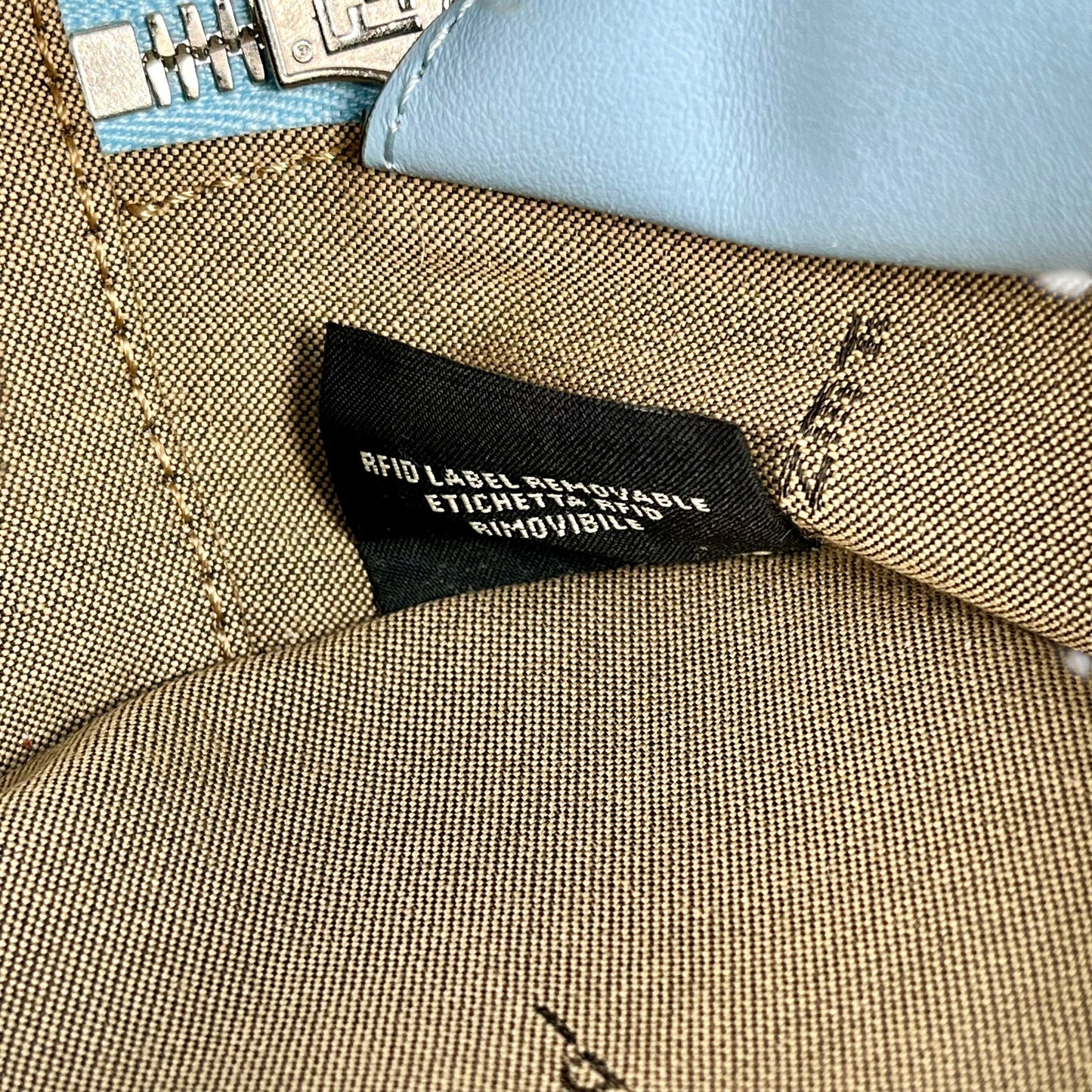 FENDI Orlock Camera Case Shoulder Bag - Blue 