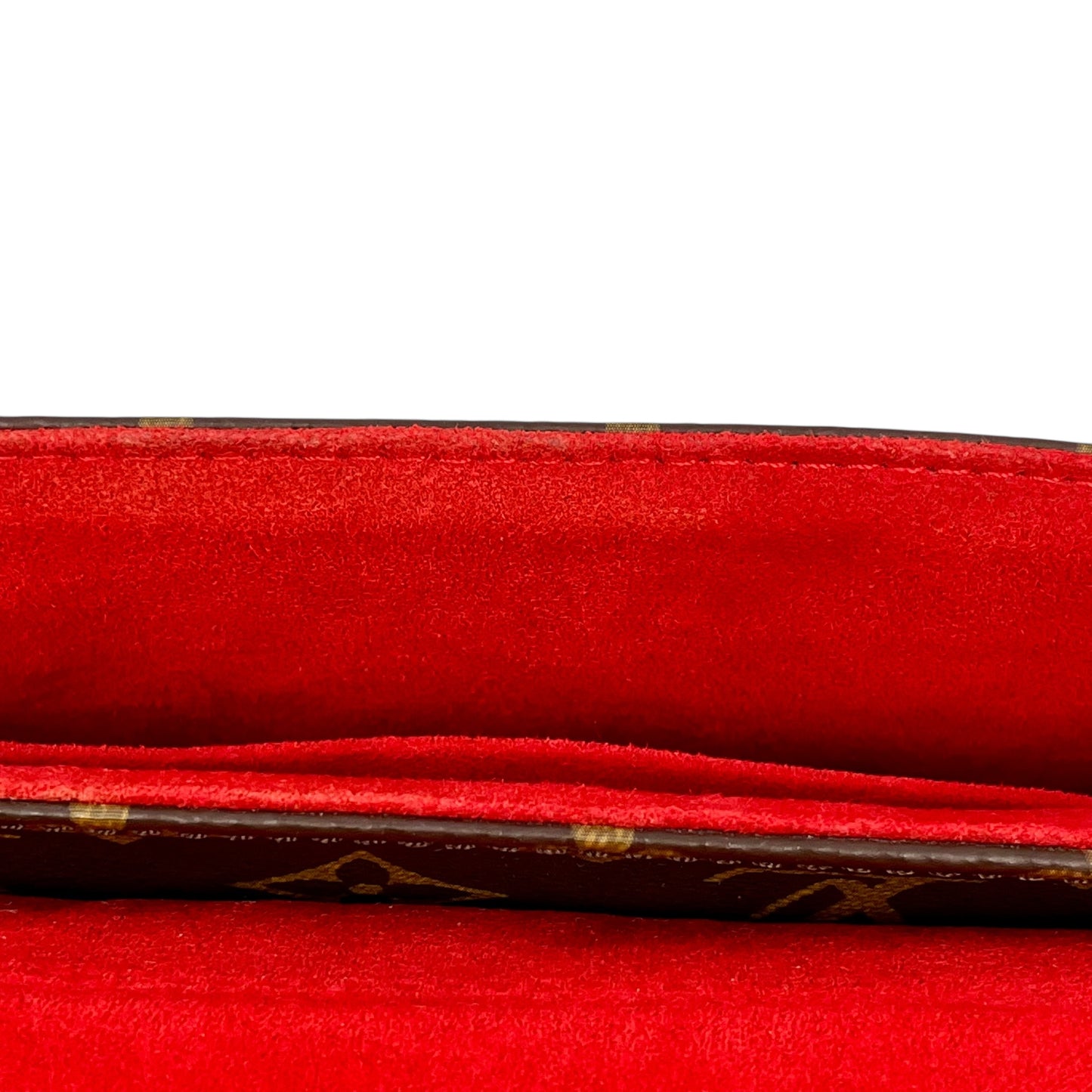 Louis Vuitton Lock BB Handbag Shoulder Bag - Red 