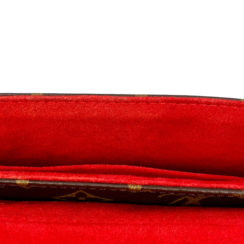 Louis Vuitton Lock BB Handbag Shoulder Bag - Red 