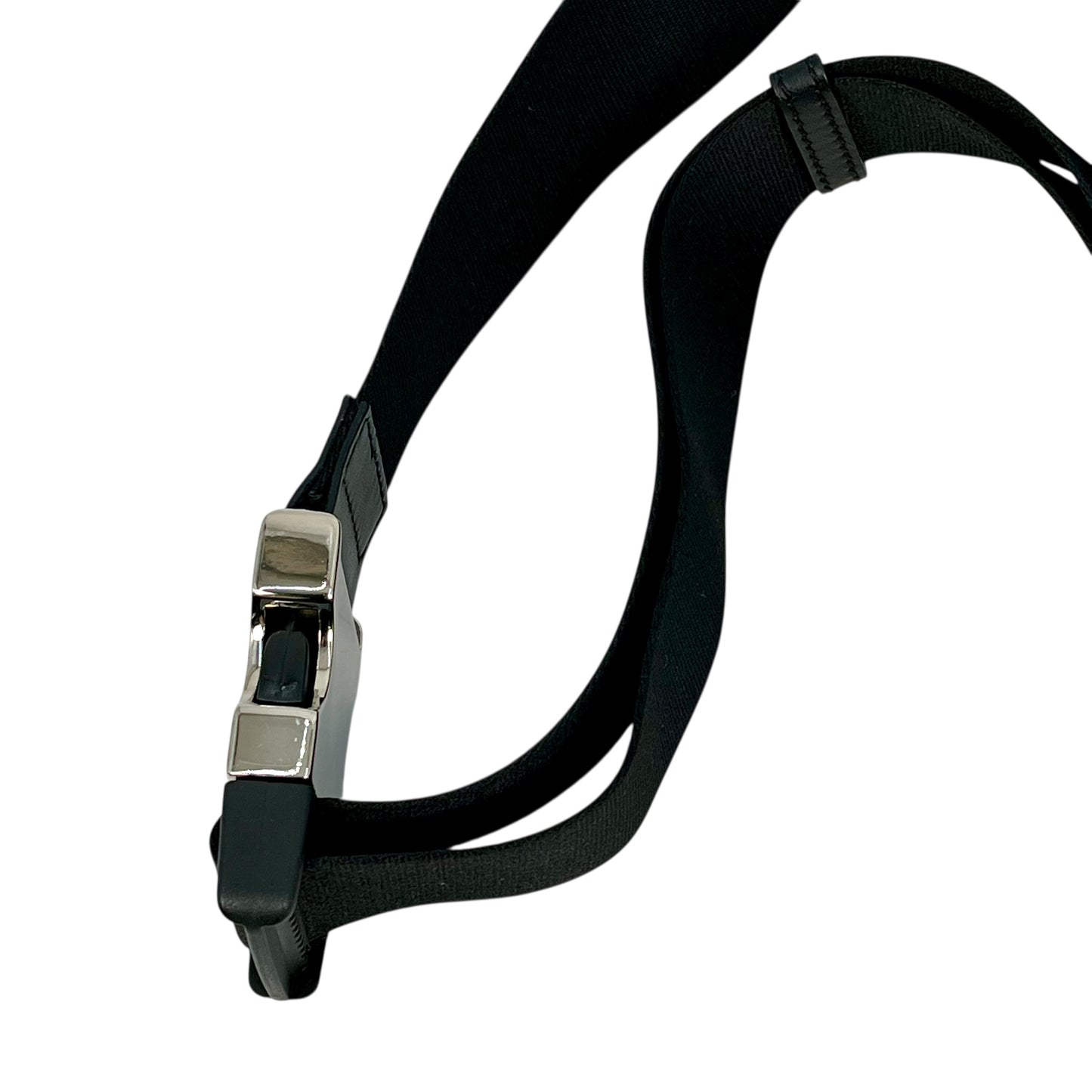 FENDI Monster Leather Body Bag - Black and Yellow 