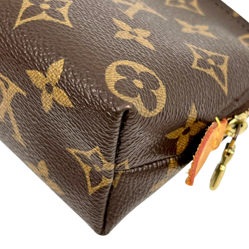 Louis Vuitton Monogram Canvas Cosmetic PM Pouch - Brown 