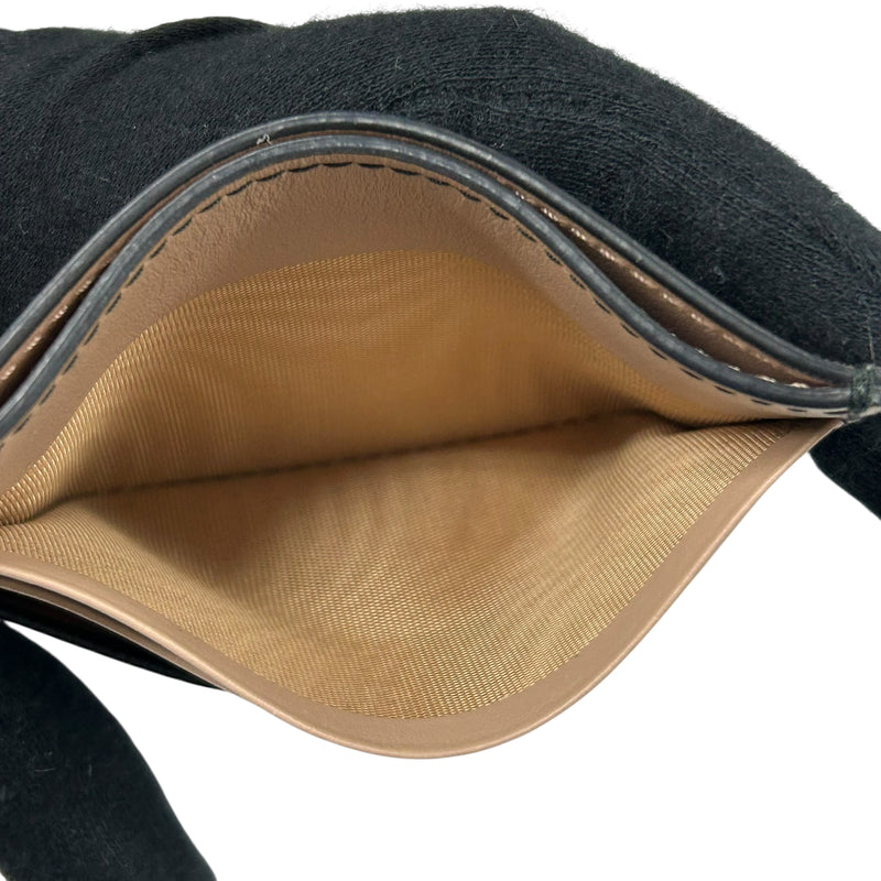 PRADA Saffiano Card Case - Pink and Black 