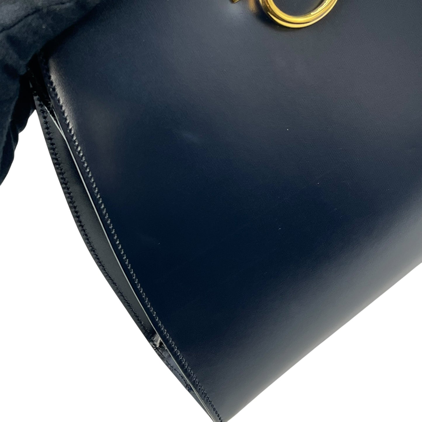 CELINE Double Face Handbag - Navy 