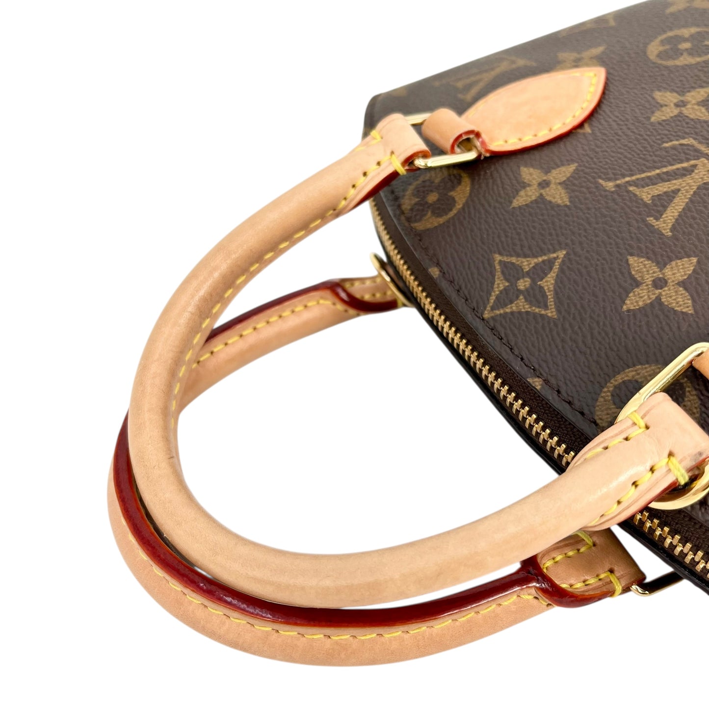 Louis Vuitton Monogram Canvas Lockit BB Handbag/Shoulder Bag - Brown 