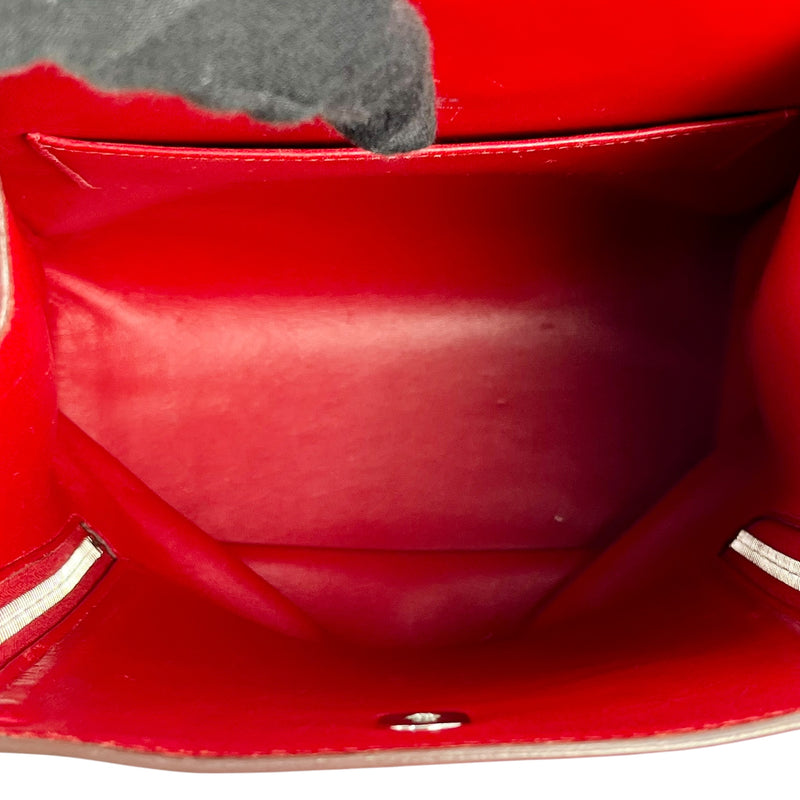 Hermès Sakado GR24 Rouge Kazak Backpack with D Stamp (2000) - Red 