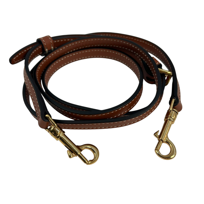 CELINE Mini Vanity Case in Triomphe Canvas and Calfskin - Dark Brown 