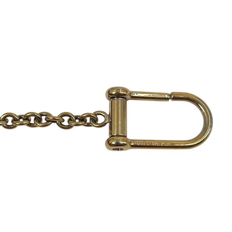 GUCCI Leather Coin Case and Key Case - Blue 