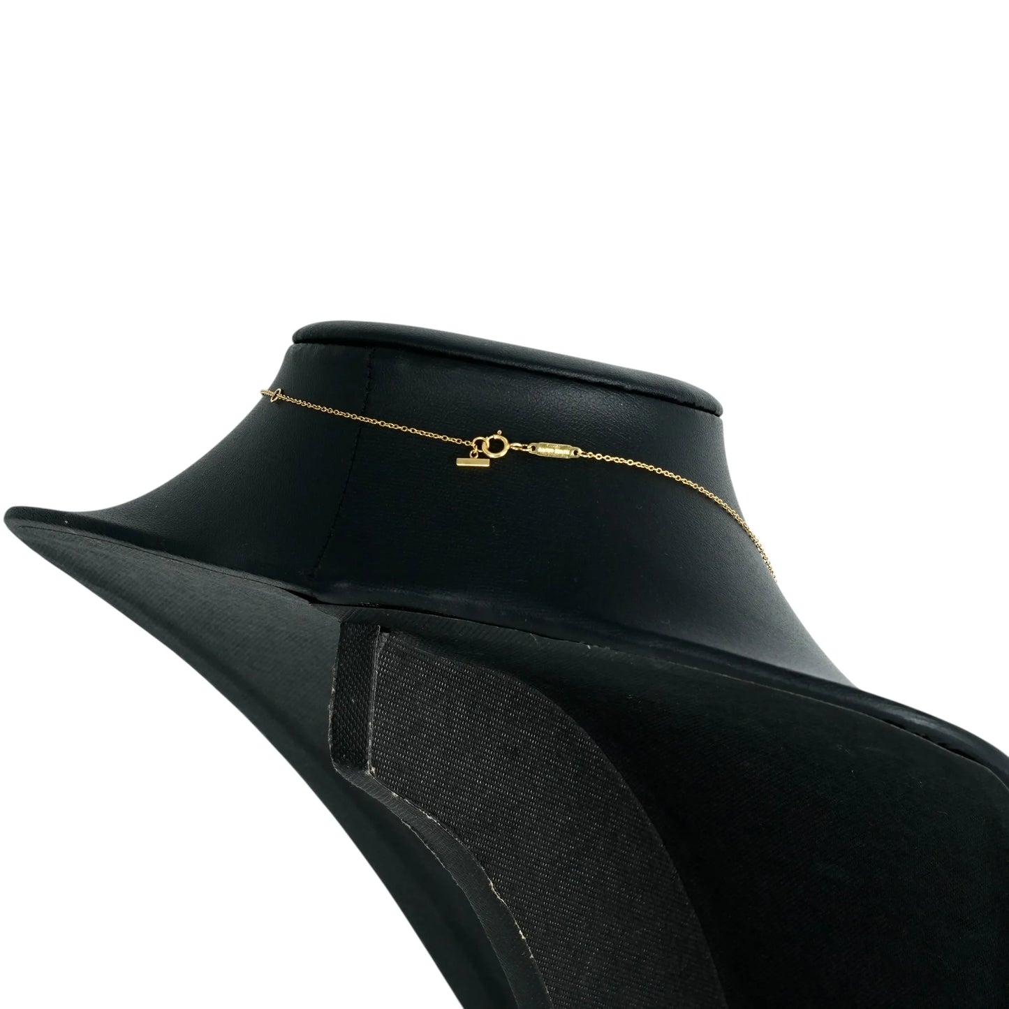 Tiffany & Co ミニ Tスマイル ネックレス - 18KYG