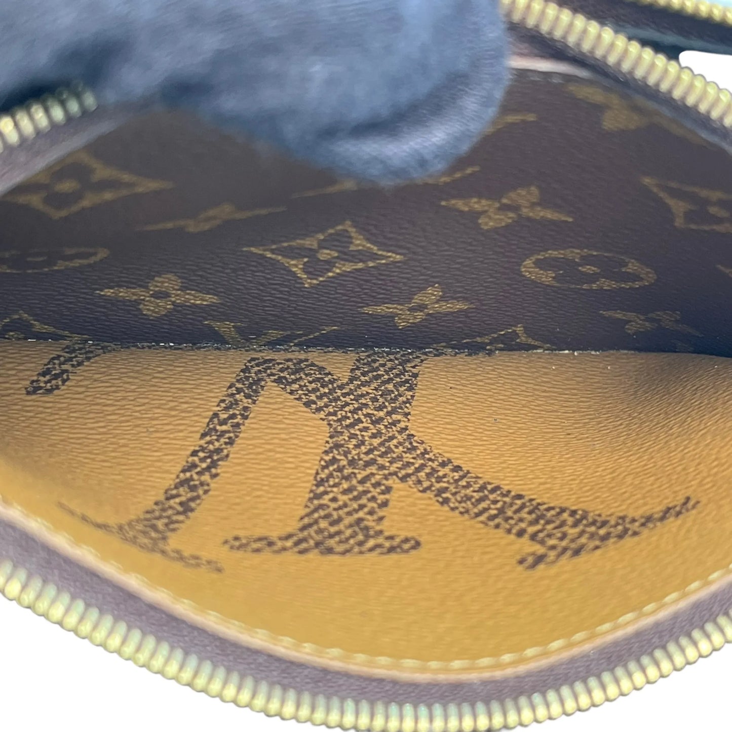 Louis Vuitton モノグラム キャンバス ポシェット アクセソワール チェーンショルダーバッグ - ブラウン × ダークブラウン