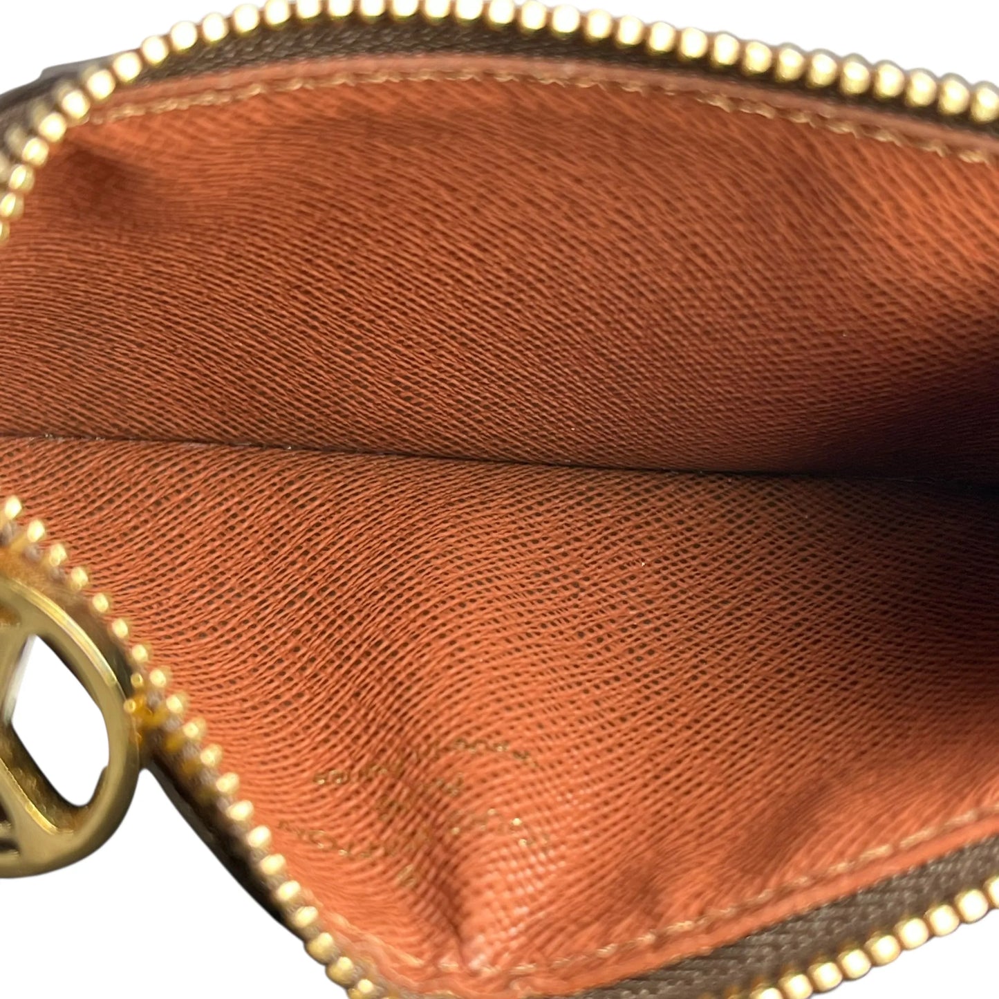 Louis Vuitton Monogram Canvas Porte Carte Romy Card Case - Brown 