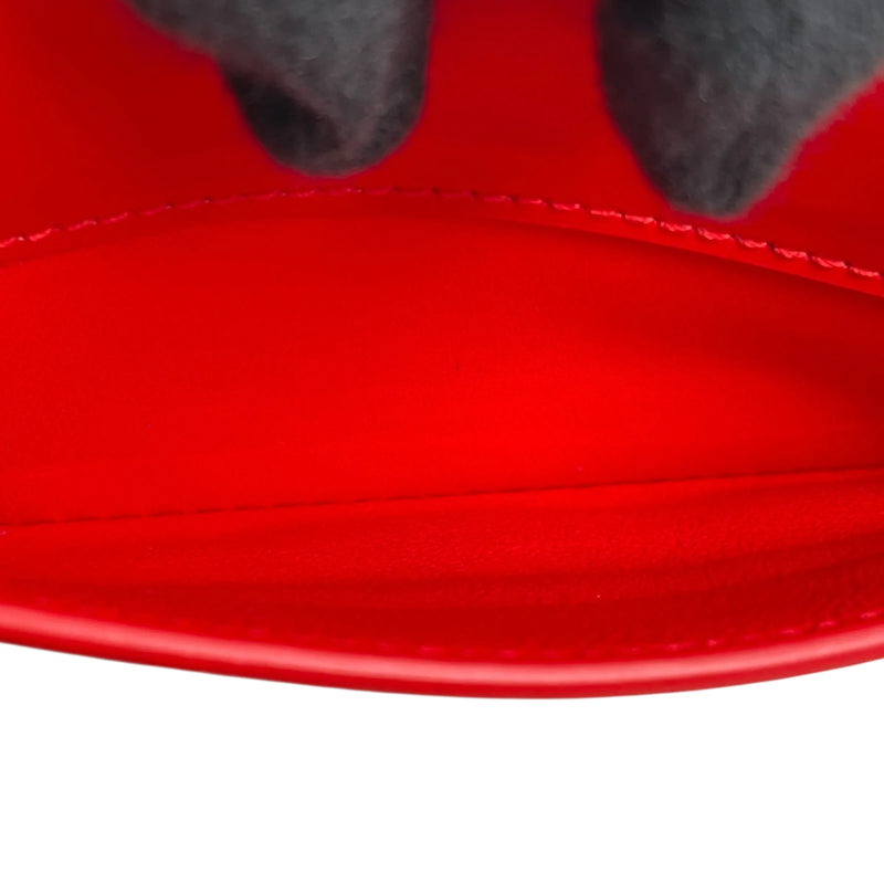 Balenciaga Hourglass Chain Shoulder Bag - Red 