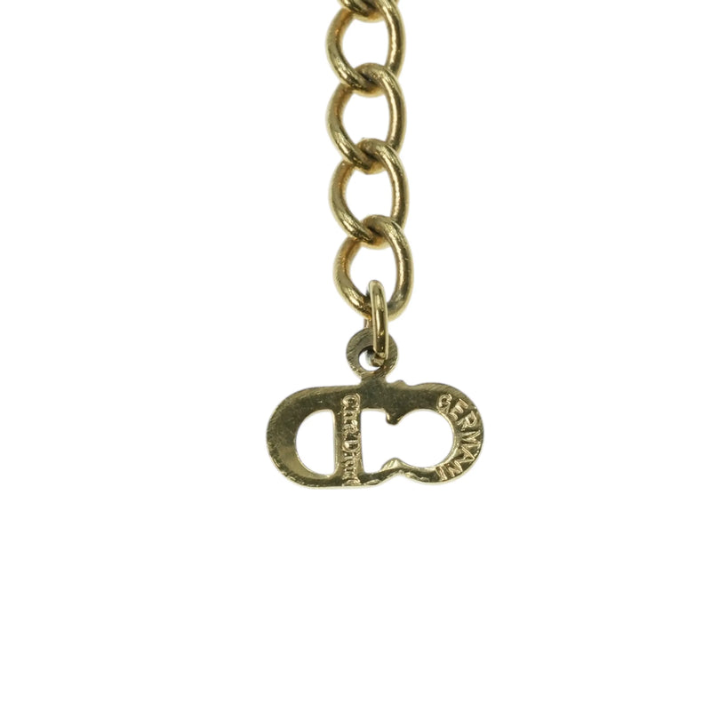 Dior Dolphin Pendant Necklace - Gold Plated 