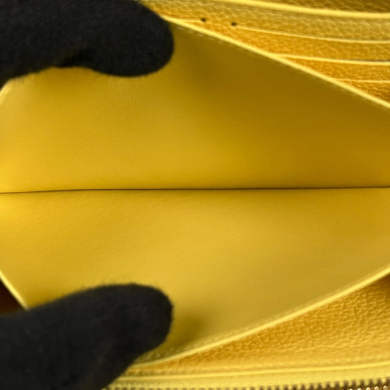 Louis Vuitton Monogram Empreinte Zippy Long Wallet - Pink 